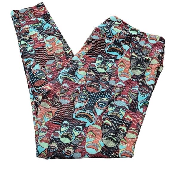 Lularoe disney evil queen mirror mirror legging - Picture 1 of 3